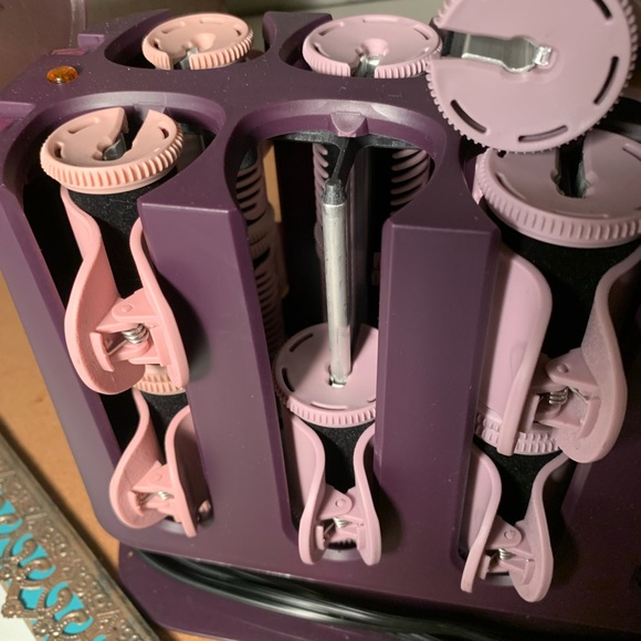 Remington Pro T Studio H9100S Thermaluxe Ceramic Hair Hot Rollers Set Curlers - Picture 2 of 10